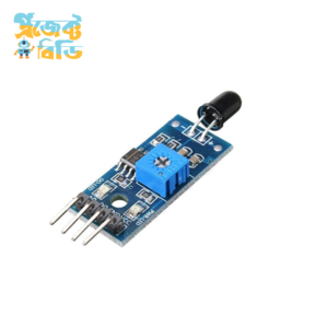 Flame Sensor Module for Fire Detection Using IR Infrared Technology, Compatible with Arduino and Other Microcontrollers